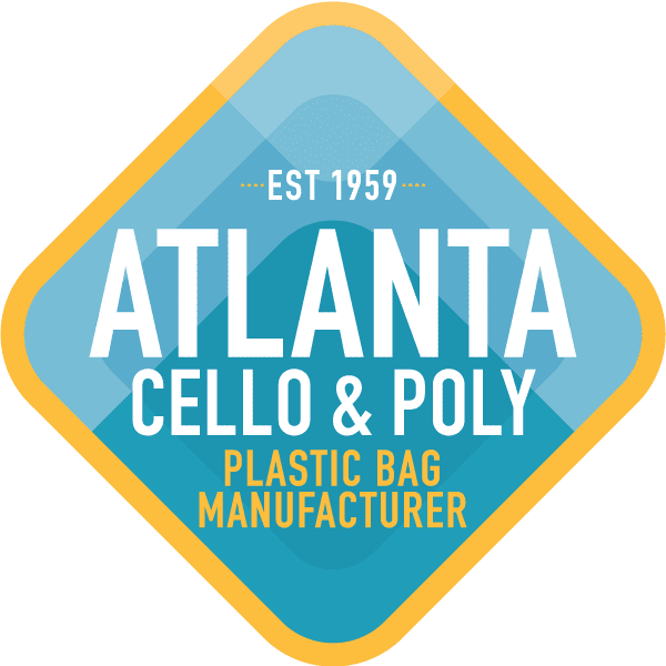 Atlanta Cello & Poly Custom Printing Plastic Bags Manufacturer, supplier, and wholesaler of plain or printed cellophane, polypropylene & laminated bags, with low minimums, fast turnaround Made in USA